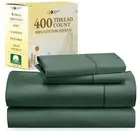 California Design Den Softest 100% Cotton Sheets Full Size Sheet Set 400 Thre...