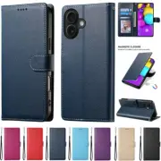 Flip Wallet Leather Case For iPhone 16 16e 15 14 13 12 Mini 11 Pro Max 7 8 Plus