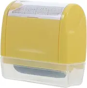 CANIGHT Roller Stamp Refill Ink Wide Security Stamp for Privacy Information Blocking Design Easy Application for Address and Id