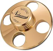 Nobsound STB-01 LP Vinyl Turntables Metal Disc Stabilizer Record Weight HiFi (Pure Copper, Gold)