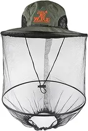 [GEDOX] Beekeeping Veil Hat - Bee Keeper Hats, Sun Protection Hat, ANTI mosqito CAP, Foldable Net Mesh Hat, Breathable And Quick Drying, Beekeepers Netting Cap For Camping, Fishing, Travel, Hiking, Outdoor