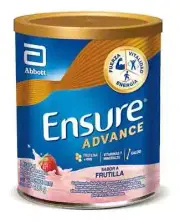 Suplemento Abbott Ensure Advance sabor frutilla de 400g - Polvo