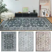 Extra Large Floor Rug/ Non Slip Plush Mat/ Beautiful Persian Carpet/ Hall Runner