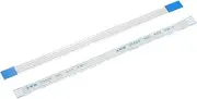 uxcell Flexible Flat Cable Extension Ribbon Cables 4 Pins 1.0mm Pitch 100mm for 3D Printer, DIY, Camera, Screen and DVD Player Connector A Type Pack of 10