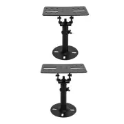 1 Pair Speaker Stand Thickened Metal Wall Ceiling Mount Speaker Bracket With HR6