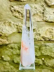 Large Quartz Crystal Pointed Tower Quartz Quartz Crystal Donghai China 19cm