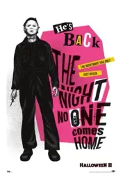 Trends Intl. Halloween II Michael Myers ‘He’s Back’ Horror Movie Poster RP23702