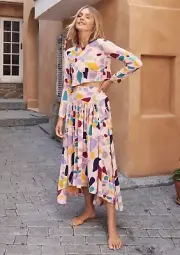 Mister Zimi - Brand New $229 -Size 10 - Betsy Set Winter in kaleidoscope