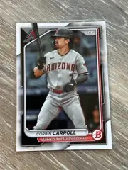 2024 Bowman Baseball Corbin Carroll Paper Arizona Diamondbacks #25