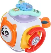 Vaguelly Busy Cube for Sensory Ball Educational for Fine Motor Skills Development and Cognitive Learning for Home Education and Travel Activities