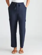 ANKLE LINEN PANT