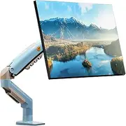 NB North Bayou Monitor Desk Mount Stand Full Motion Swivel Monitor Arm Gas Spring for 17''- 30'' Computer Monitor from 2kg to 9kg-F80 (Blue)
