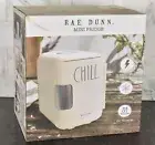 Rae Dunn Mini Fridge “CHILL” – 6-Can Cooler & Warmer – New in Box