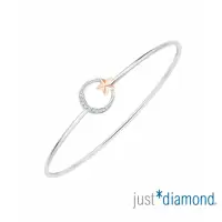 在飛比找momo購物網優惠-【Just Diamond】18K金 星辰浪漫 鑽石手環