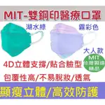 【順易利】雙鋼印4D醫療口罩( 台灣製醫用口罩 立體口罩 魚形口罩 KF94)