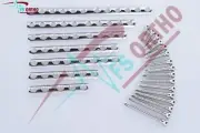 One third tubular locking plate 3.5mm, LCP screws Drill guide (80 Pcs Set) SS A+