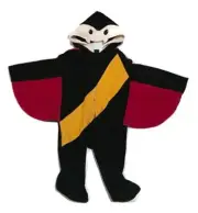 Holiday Editions Baby Boys, Girls, Vampire Bat Plush Velour Halloween Costume