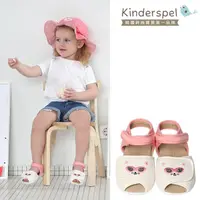 在飛比找momo購物網優惠-【Kinderspel】超透氣寶寶涼鞋(粉紅貓咪)