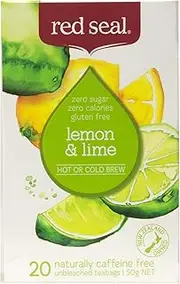 Red Seal Lemon and Ginger Hot and Cold Brew, 20 Tea Bags