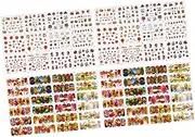 Fall Nail Sticker Pack Thanksgiving Maple Leaf Nail Art Decals for Charming Manicure