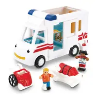 在飛比找蝦皮購物優惠-二手✨英國 WOW Toys 驚奇玩具 緊急救護車 羅賓 W