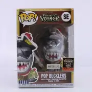 F4 Funko Funtastic Voyage Exclusive POP BUCKLERS Shark Vinyl Figure SE 900