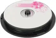 CD-R Blank Discs, 52X 700MB Recordable Disc Blank CDs for Storing Digital Images Music Data (10PCS)
