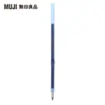 【MUJI 無印良品】透明管原子筆筆芯2號/藍0.7MM