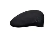 KANGOL Tropic Ventair 504 Ivy Cap 0290BC Summer Flat Driving Hat - Black