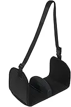 Ｂｅｓｇａ Airplane Foot Hammock Hanger Adjustable Divider Accessories Travel Foot Rest Fly Essential for Train Plane Flying Under Desk