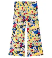 [Mini Rodini] Mini Rodini Floral cotton-blend flared pants M 24/36 multicoloured