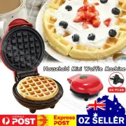 Mini Waffle Maker Non Stick Baking Pan Pancake Heating Breakfast Machine