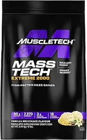 [MuscleTech] Mass Tech Extreme 2000 Vanilla Milkshake 12lbs AU (RB)