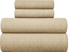 Queen Size 4 Piece Sheet Set - Breathable & Cooling Bed Sheets Set - Hotel Luxur