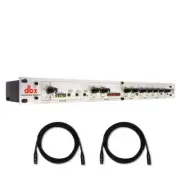 dbx 286s Mic Preamp Processor with 2x 25' XLR Cables