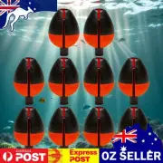 10Pcs Adjustable Fishing Floats Pike Floats Fishing Bobbers for Bass Trout Pike