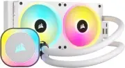Corsair iCUE Link H100i Liquid CPU Cooler 240mm AIO QX120 (White) CW-9061005-WW