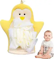 Body Exfoliator Glove - Soft Body Scrubber Exfoliator Gloves - Shower Puff, Bathing Accessories, Loofah Sponge, Rich Foaming Towel for Men Women Kids Families