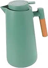 PAMINGONO 34Oz Thermal Water Jug Insulated Carafe for Hot Cold Beverages Stylish Nordic Design Capacity Beverage Dispenser for Parties Smooth Spout Comfortable Handle for Easy