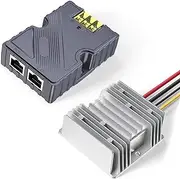 Starlink PoE Injector, GigE 144W PoE Injector, 168W 12-56V DC Step Up Converter for Starlink V2 Satellite Kit, for Router, Desktop, Laptop