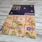 Flat Fold Wrapping Paper Lot Floral Nautical Ephemera Junk Journals Crafts