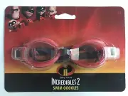 Swim Splash Goggles Disney Incredibles 2 Boy Age 4+ NEW