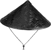 Hat Hat Adult Hats Headwear Chauffeur Hat for Captain Hat Sailor Cap Caps Hat and Mask Pirate Tricorn Hat Conical Hat Sombrero Ninja Hat Black