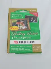 Fujifilm • Gallery Select Photo Paper 4x6 Glossy • 20 Sheet Pack