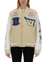 [Off-White] Off-White-Varsity Jacket-Donna 42