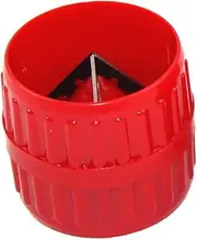 Perfk 3-38mm Metal Tubes Deburring Tool Burr Remover Reamer Cleaning Deburrer Red