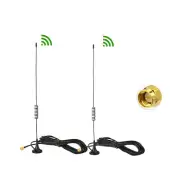 2x 4G Magnetic Antenna SMA For TP-LINK LTE Aerial Booster TL-MR6400 AC750 MR200