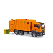 Bruder 1:16 Man TGS Garbage Dump Truck Scale Model Kids Pretend Play Toy Set 3y+