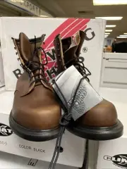Red Wings Men’s 13EEE,#953,USA,NOS,Vintage Logger Boots,Super Sole,Soft Toe