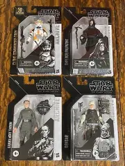 STAR WARS BLACK SERIES ARCHIVE LOT! CODY, PALPATINE, TARKIN, DENGAR! SEALED!